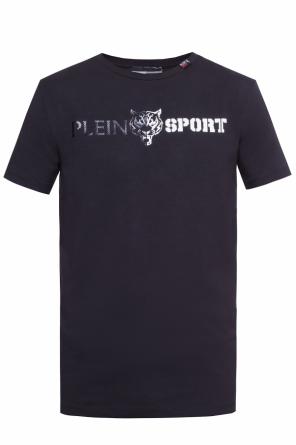 T-shirt with motif of tiger head, zdjęcie 1 T-shirt with motif of tiger head od Plein Sport